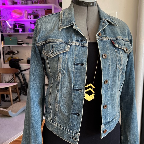 Levi's Red Tab Denim Jean Jacket, Vintage, Size Medium